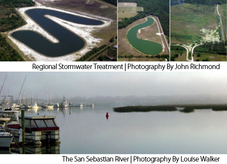 Regional Storm Water Treatment Projects by John Richmond and The San Sebastian River by Louise Walker